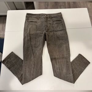American eagle Army green utility skinny pants